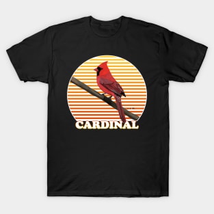 Northern Cardinal Bird Watching Birding Ornithologist Gift T-Shirt